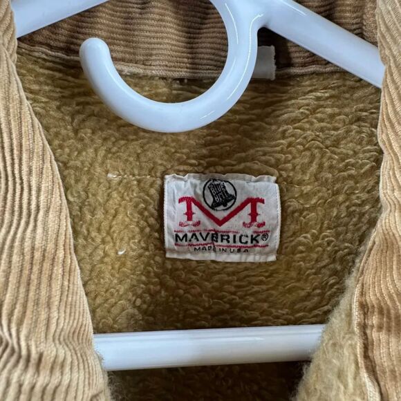 Vintage 70s Maverick Blue Bell Detroit Style Canvas Jacket Size Small - Picture 2 of 5